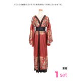 ドラゴンプリント花魁風和ドレスコスチューム キャバドレス キャバ | Tika | 詳細画像8