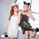 ビッグリボン×レザースカートブラックキャットガールコスチューム ハロウィンコスプ… | Tika | 詳細画像1 