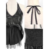 フェイクレザーバニーガールコスプレ5点セット ハロウィンコスプレ ガーリーコスプ… | Tika | 詳細画像10 