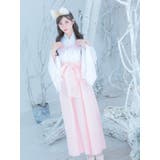 ふわもこきつね耳カチューシャ付き巫女風コスチューム ハロウィンコスプレ ガーリー… | Tika | 詳細画像10 