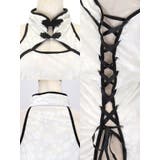 サイドレースアップカットアウトチャイナドレスコスチューム ハロウィンコスプレ セ… | Tika | 詳細画像14 