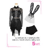 チェーンレースアップミステリアスハードバニーガールコスチューム | Tika | 詳細画像8