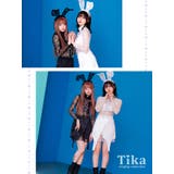チェーンレースアップミステリアスハードバニーガールコスチューム | Tika | 詳細画像5