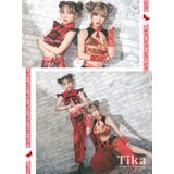 カットアウトセットアップセクシーカンフーコスチューム3点セット | Tika | 詳細画像3