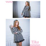 デコルテカットリボンプリズンガールコスチューム ハロウィンコスプレ | Tika | 詳細画像5