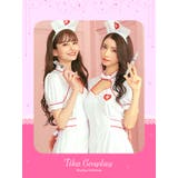 ハーフジップ×バストカットミニ丈ナースコスチューム ハロウィンコスプレ | Tika | 詳細画像2
