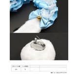 垂れ耳バニー風カチューシャ＆しっぽセット 鈴付きレースデザイン ハロウィンコスプ… | Tika | 詳細画像6 