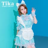 フリル×レースロリータメイドコスチューム ハロウィンコスプレ ガーリーコスプレ | Tika | 詳細画像1
