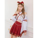 辰モチーフオープンショルダーセットアップ巫女コスチューム ガーリーコスプレ 干支 | Tika | 詳細画像4