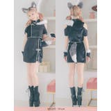 オープンショルダーチャイナドレス×ウルフガールコスチューム ハロウィンコスプレ | Tika | 詳細画像7