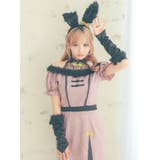 オープンショルダーチャイナテイストバニーガールコスチューム ハロウィンコスプレ | Tika | 詳細画像5