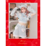 ハートバストカットストライプキャットガールコスチューム コスプレ 袖あり | Tika | 詳細画像2