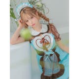 チョコミントデザインメイド服コスチューム ハロウィンコスプレ ガーリーコスプレ | Tika | 詳細画像3