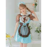 チョコミントデザインメイド服コスチューム ハロウィンコスプレ ガーリーコスプレ | Tika | 詳細画像5
