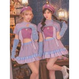 ティアードフリルセットアップナースコスチューム ハロウィンコスプレ ガーリーコス… | Tika | 詳細画像5 