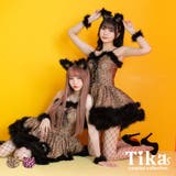 レオパードAラインキャットガールコスチューム ハロウィンコスプレ ガーリーコスプレ | Tika | 詳細画像1