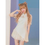 ティアード×フリルスカートシンプルワンカラーチャイナドレスコスチューム | Tika | 詳細画像5