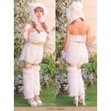 コードデザインふわもこバニーガールコスチューム ハロウィンコスプレ ガーリーコス… | Tika | 詳細画像7 