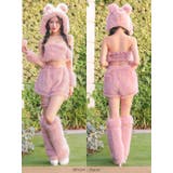 コードデザインふわもこバニーガールコスチューム ハロウィンコスプレ ガーリーコス… | Tika | 詳細画像11 