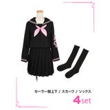 ミニスカスケバンセーラー服コスチューム ハロウィンコスプレ ガーリーコスプレ | Tika | 詳細画像10