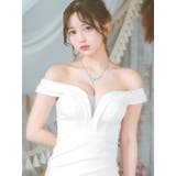 バストカットシアーオフショルラップタイトロングドレス セクシードレス エレガント… | Tika | 詳細画像1 