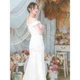 バストカットシアーオフショルラップタイトロングドレス セクシードレス エレガント… | Tika | 詳細画像4 