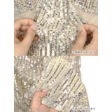 ビジューストリングデザイン総スパンコールタイトロングドレス マーメイドドレス | Tika | 詳細画像13