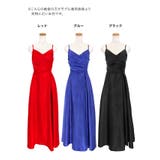 Tika キャバドレス クロスカッティングカシュクールサテンロングドレス | Tika | 詳細画像13 