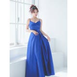 Tika キャバドレス クロスカッティングカシュクールサテンロングドレス | Tika | 詳細画像8 