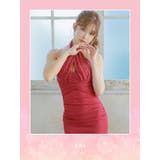 クロスデザインマーメイドラインロングドレス セクシードレス 袖なし | Tika | 詳細画像1