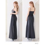 トップビジューハイウエストラップタイトロングドレス セクシードレス 袖なし | Tika | 詳細画像5