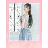 総ラメバストカットハイウエストロングドレス キャバドレス キャバ | Tika | 詳細画像1