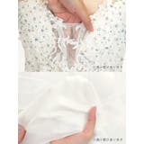 フリルボリュームチュール×バックシャンコードロングドレス セクシードレス | Tika | 詳細画像14