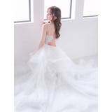 フリルボリュームチュール×バックシャンコードロングドレス セクシードレス | Tika | 詳細画像3