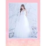 ボリュームチュールバックレスロングドレス バストカット 袖なし | Tika | 詳細画像1