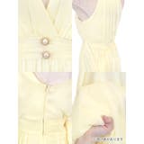 Tika ウエストパールボタンホルターネックシフォンロングドレス セクシードレス | Tika | 詳細画像8 