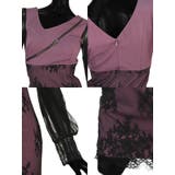 シースルースリーブ斜めハーフジップミニドレス セクシードレス タイトドレス | Tika | 詳細画像8