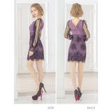 シースルースリーブ斜めハーフジップミニドレス セクシードレス タイトドレス | Tika | 詳細画像5