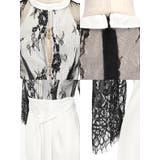 ブラックレース×フロントジップタイトミニドレス セクシードレス 袖あり | Tika | 詳細画像14 