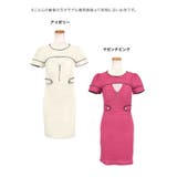 バストカット&ハーフジップワッフルタイトミニドレス ガーリードレス セクシー | Tika | 詳細画像13