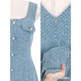 シンプルワンカラーAラインフレアミニドレス ガーリードレス 袖なし | Tika | 詳細画像9 