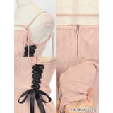 サイドリボンレースアップ×裾フリルタイトミニドレス ガーリードレス 袖なし | Tika | 詳細画像14 