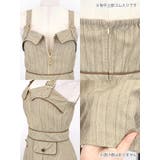 Tika パイピング×ジップフロントフレアミニドレス ガーリードレス | Tika | 詳細画像8 