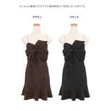 Tika ビジューラインストーンリボンマーメイドタイトミニドレス セクシードレス | Tika | 詳細画像7 