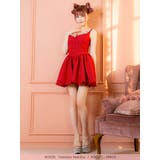 ビジュー×バストカットフレアミニドレス ガーリードレス セクシー | Tika | 詳細画像6 