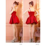 ビジュー×バストカットフレアミニドレス ガーリードレス セクシー | Tika | 詳細画像7 