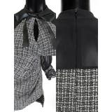 シースルースリーブ×ツイードクラシカルミニドレス ガーリードレス クラシカルドレス | Tika | 詳細画像9