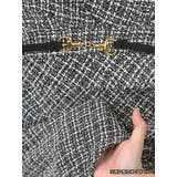 シースルースリーブ×ツイードクラシカルミニドレス ガーリードレス クラシカルドレス | Tika | 詳細画像10