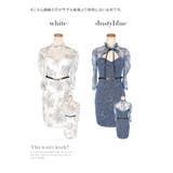 総レースデコルテカットハイウエストマークタイトミニドレス セクシードレス | Tika | 詳細画像11 