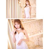 フリルレースカットワンショルダータイトミニドレス セクシードレス タイトドレス | Tika | 詳細画像2